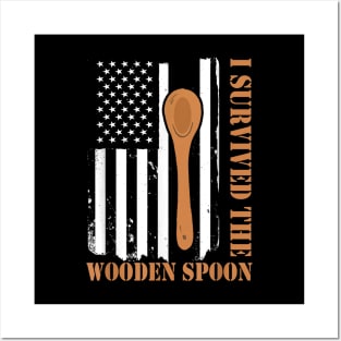 wooden spoon survivor Posters and Art